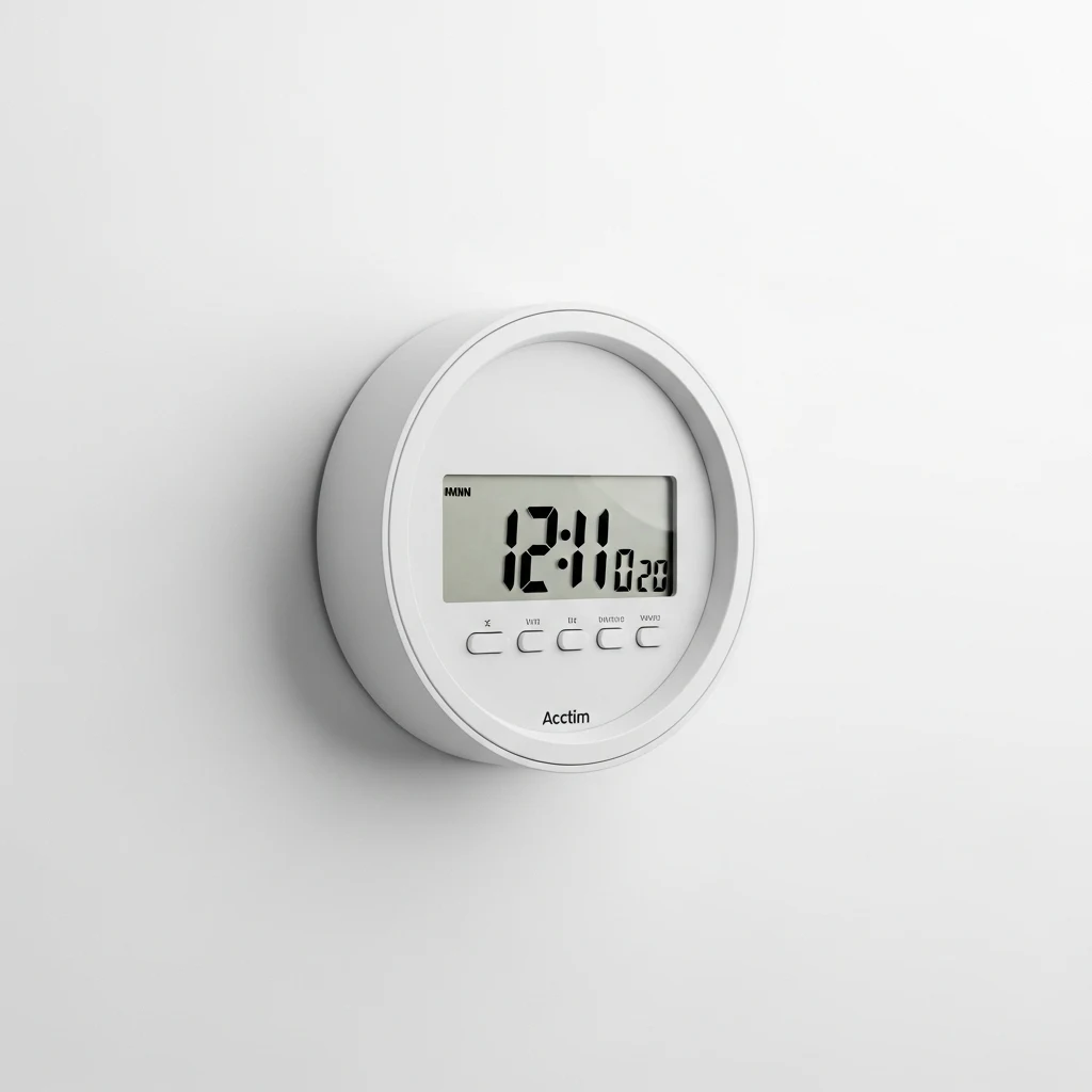 Acctim Leighton digital wall clock image 2