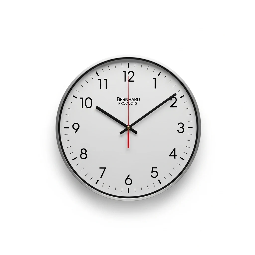 Bernhard Products silent wall clock image 3