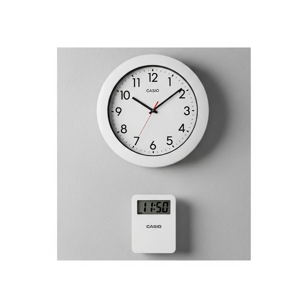 Casio WM-S200 sweep second clock