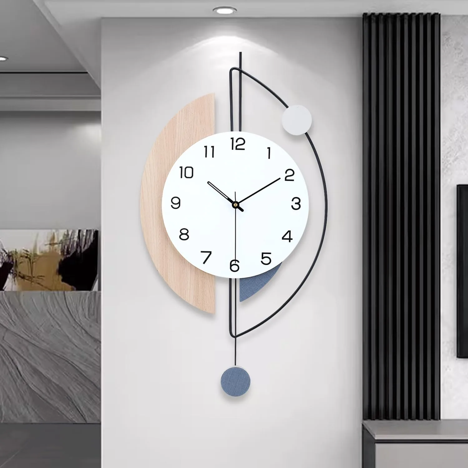 Citizen 8150 silent wall clock image 3