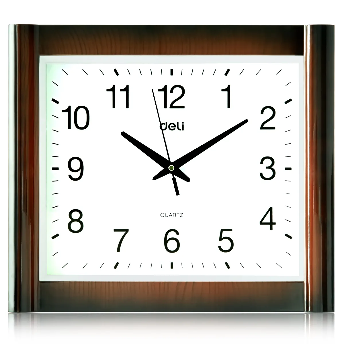 Deli 9058 silent sweep clock image 2