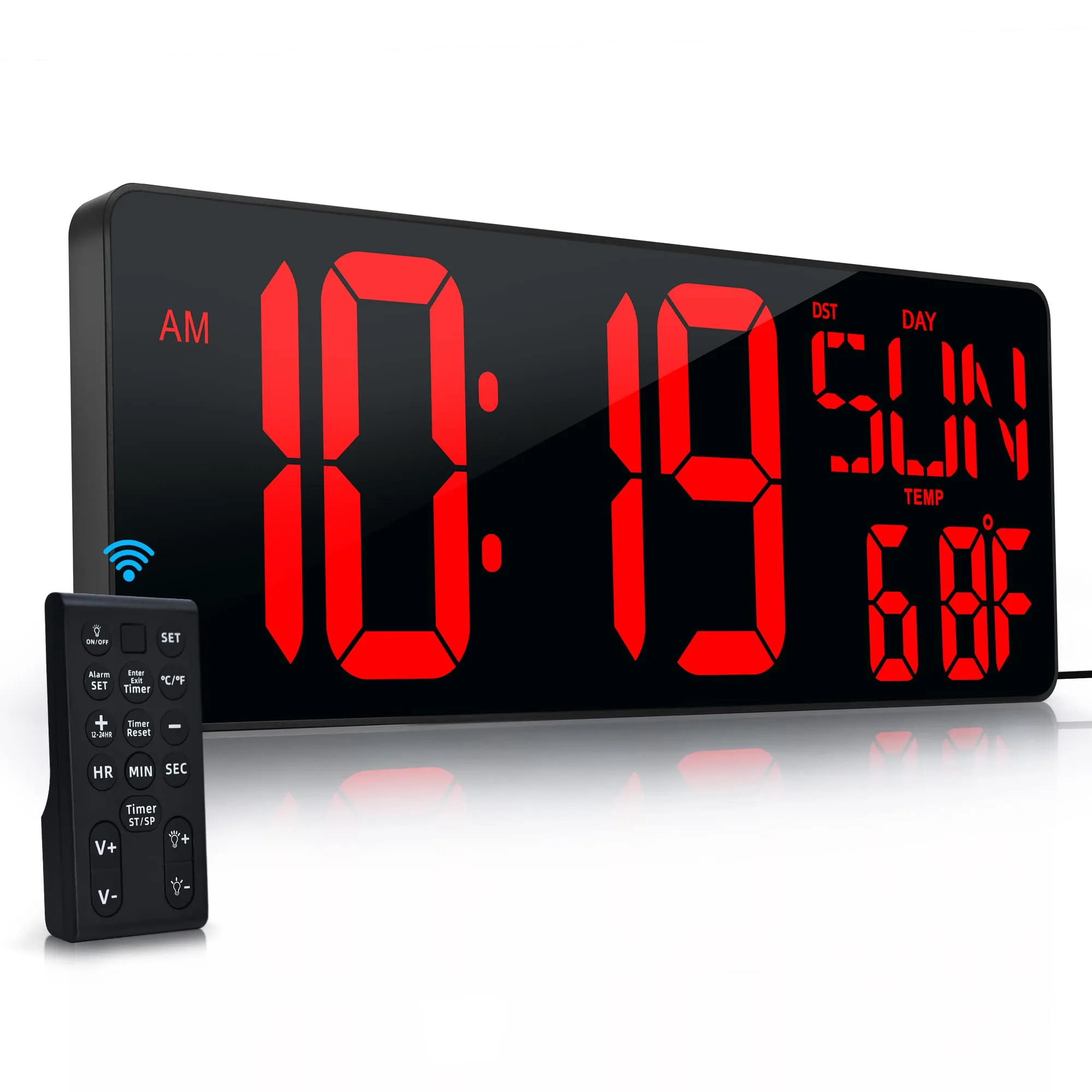DIDISNEAKY LED digital wall clock image 3