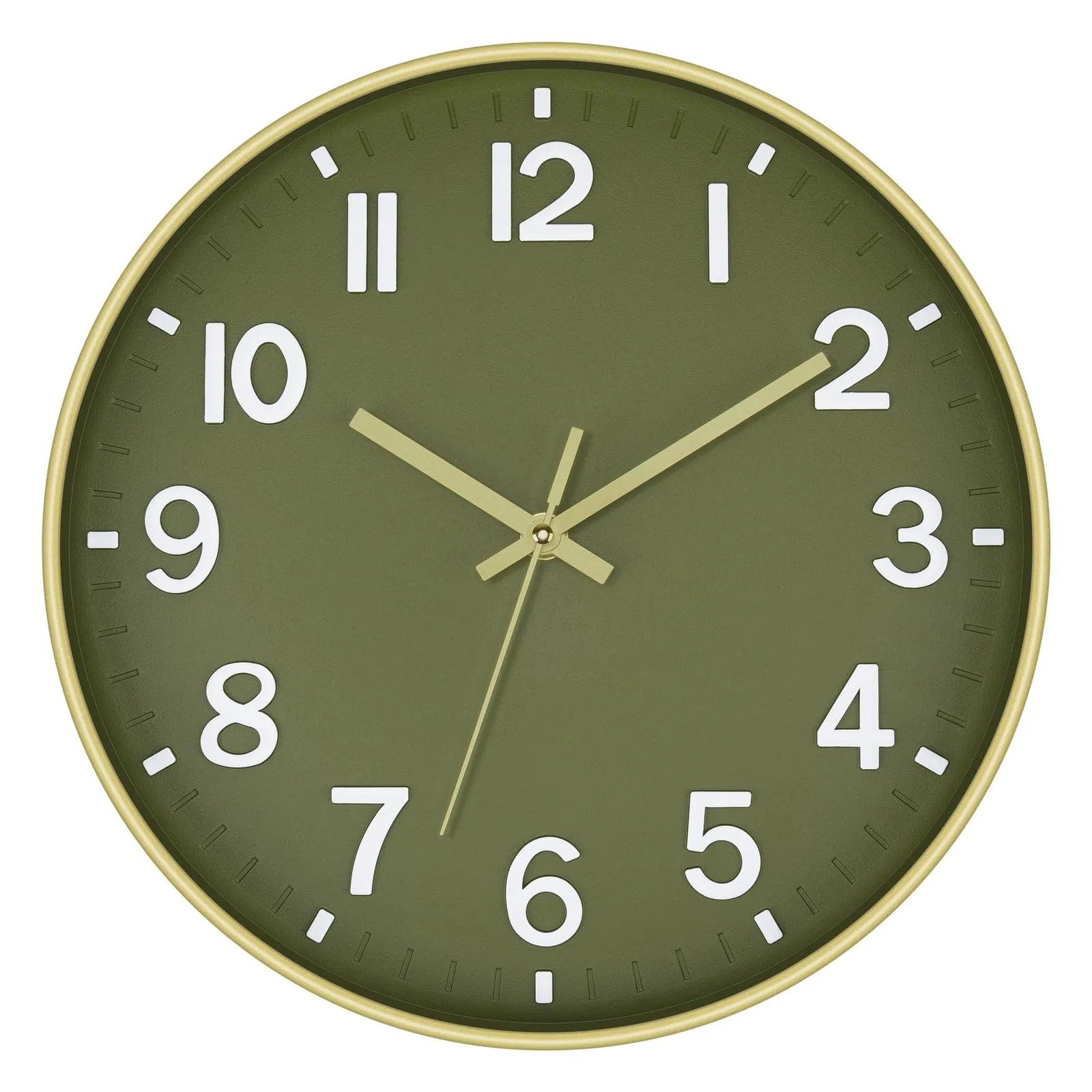 Foxtop wooden silent clock image 2