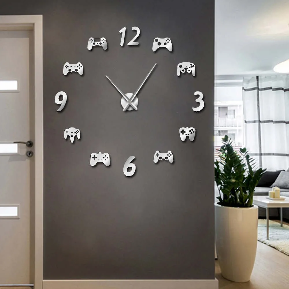 Geekook large digital wall clock