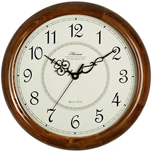 Hense HW33 wooden decorative clock image 3