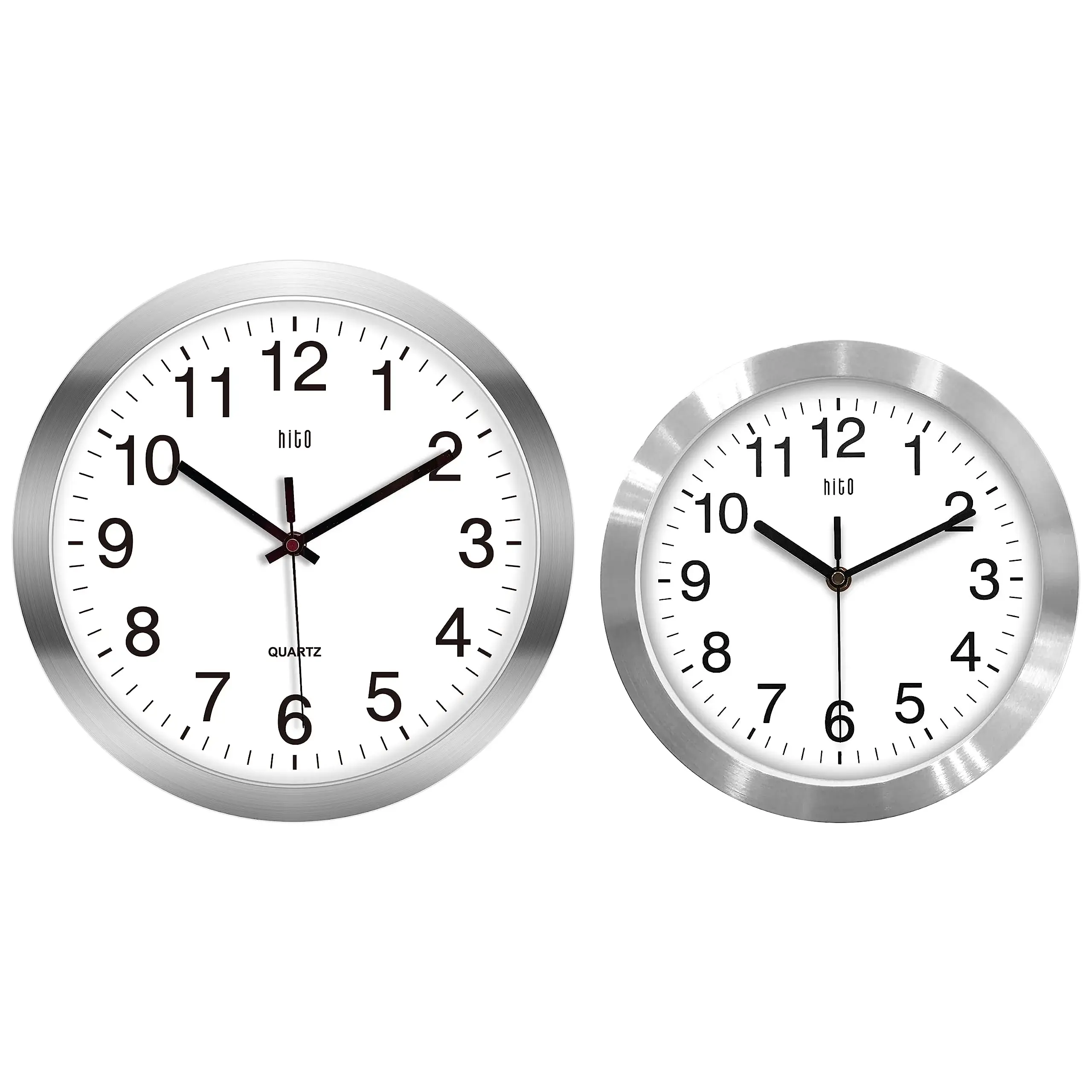 Hito Nordic wood wall clock image 2