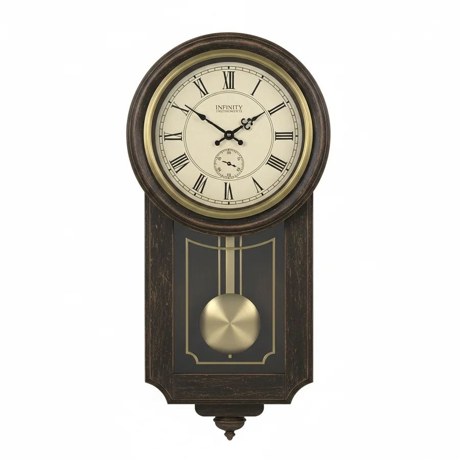 Infinity Instruments vintage pendulum clock
