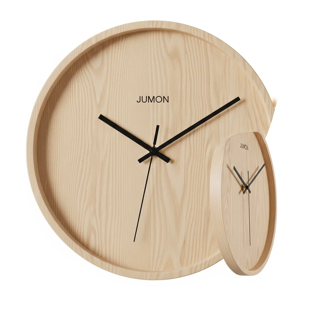Jumon Nordic wooden wall clock