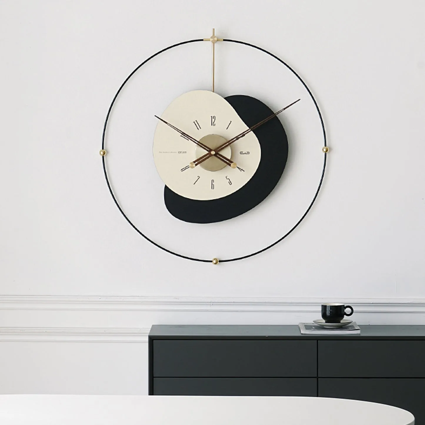 Kairos W3P wood 3D wall clock image 2