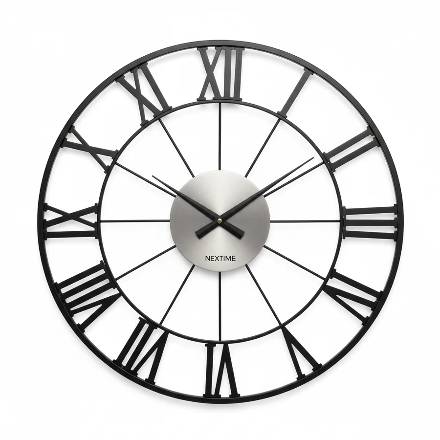 Nextime Roman numeral wall clock