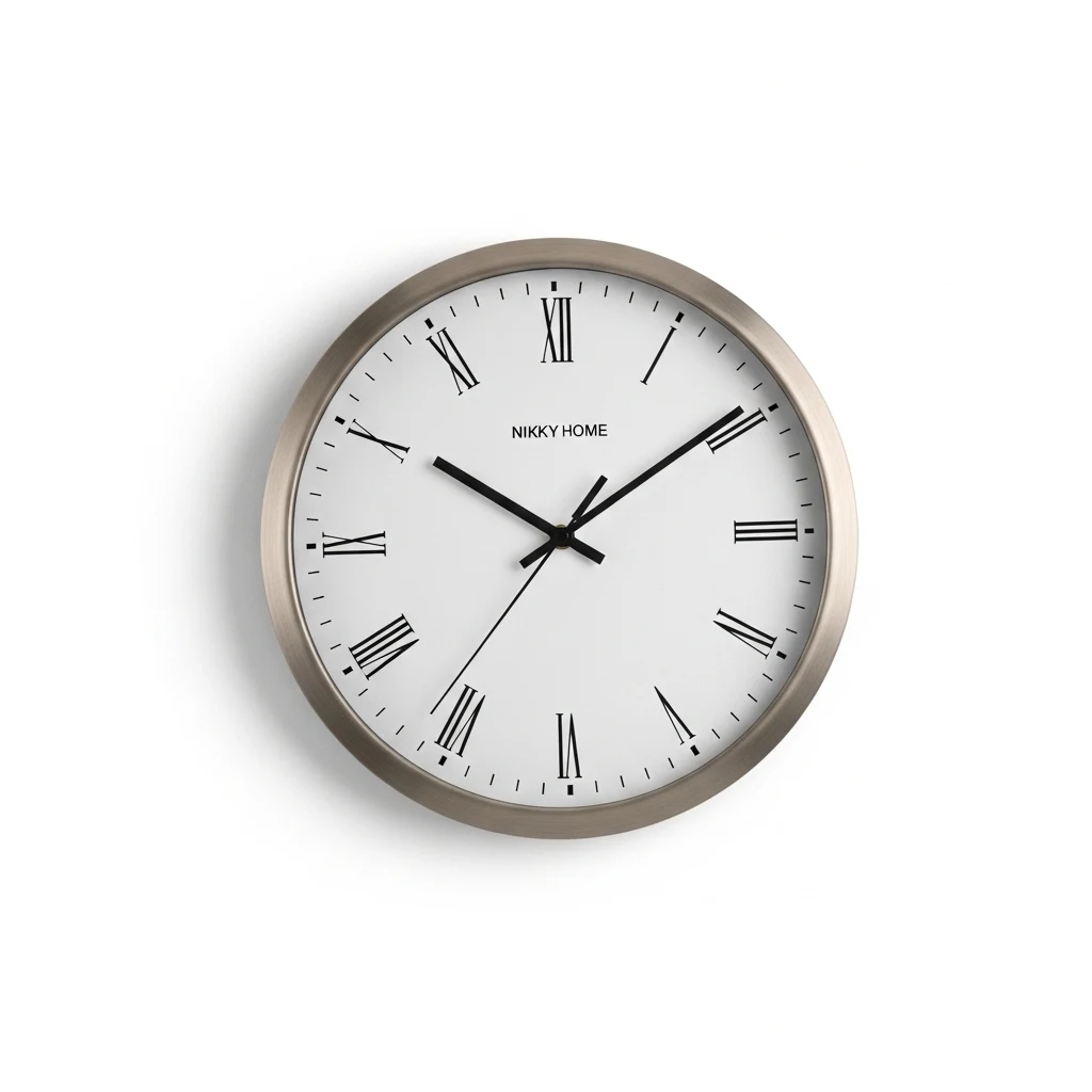 NIKKY HOME 18 inch clock image 3