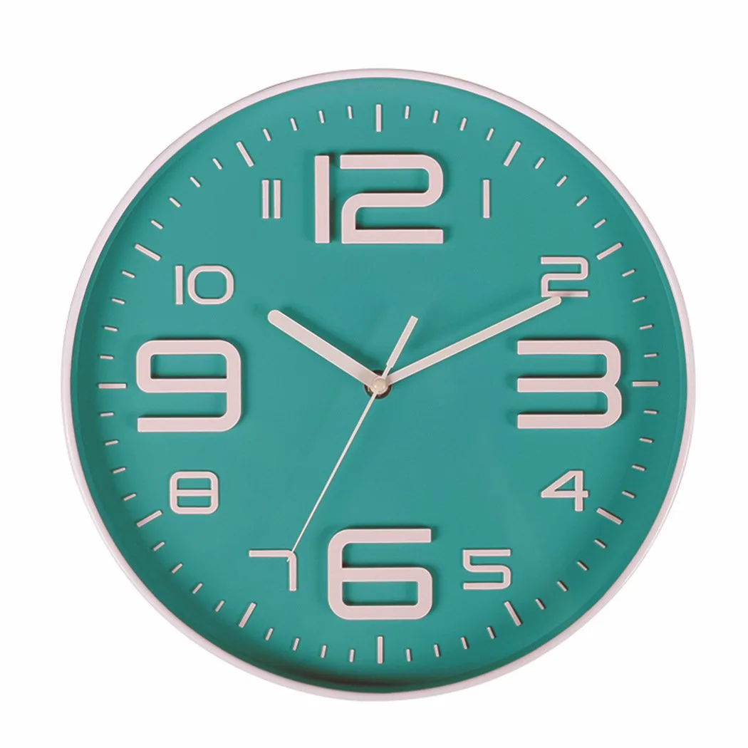 Plumeet silent sweep wall clock image 3