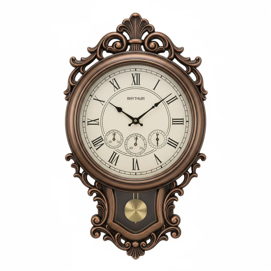Rhythm CMG717 decorative wall clock