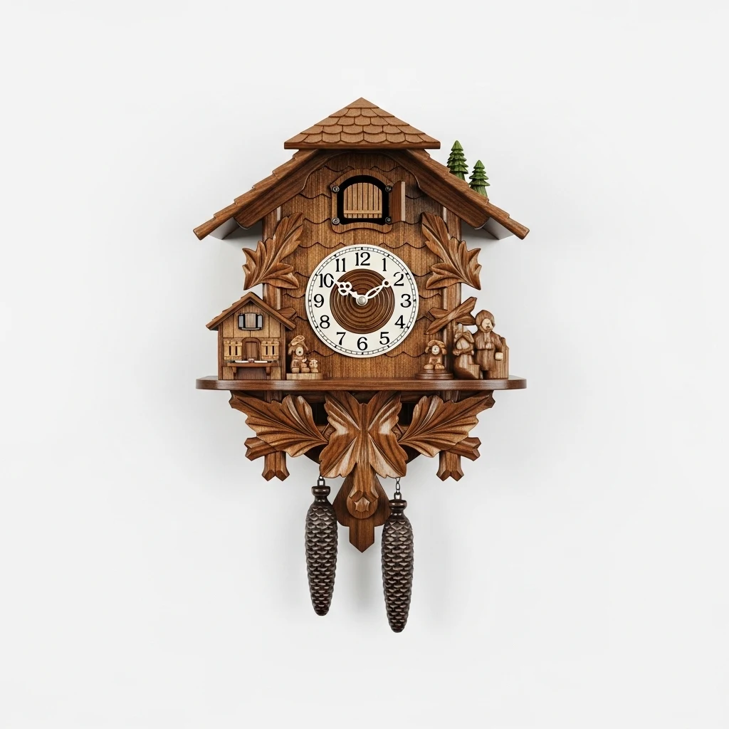 Rhythm CMG808 cuckoo wall clock image 2