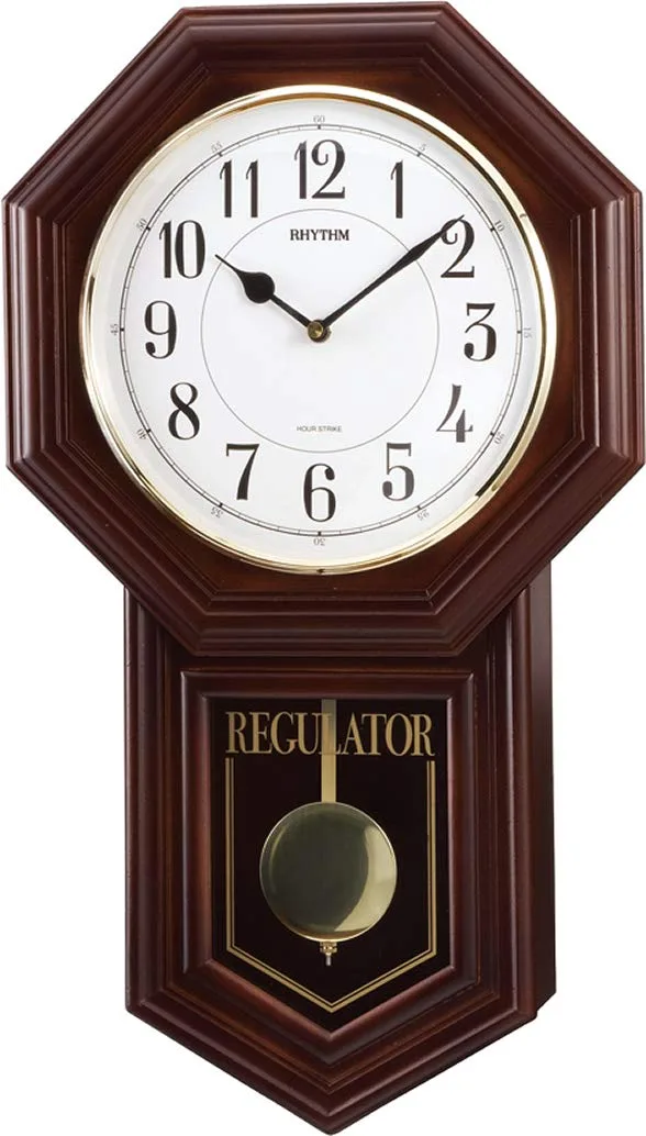 Rhythm CMP545NR06 analog clock