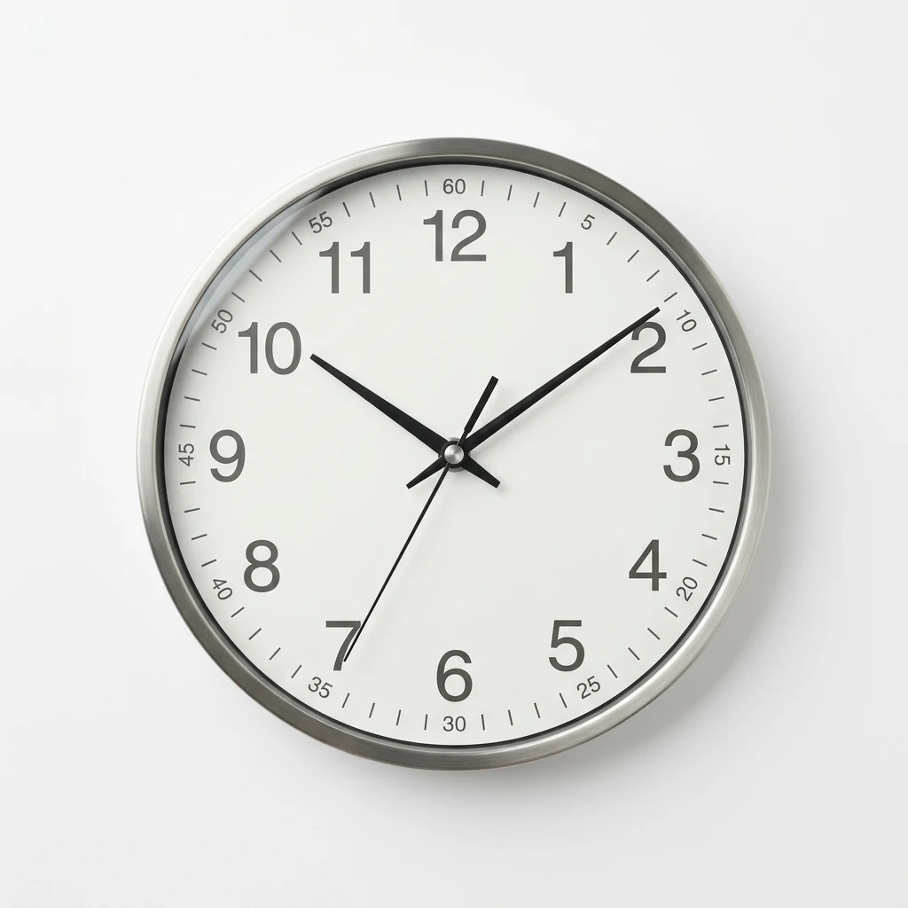 Seiko QXA771 modern wall clock image 3