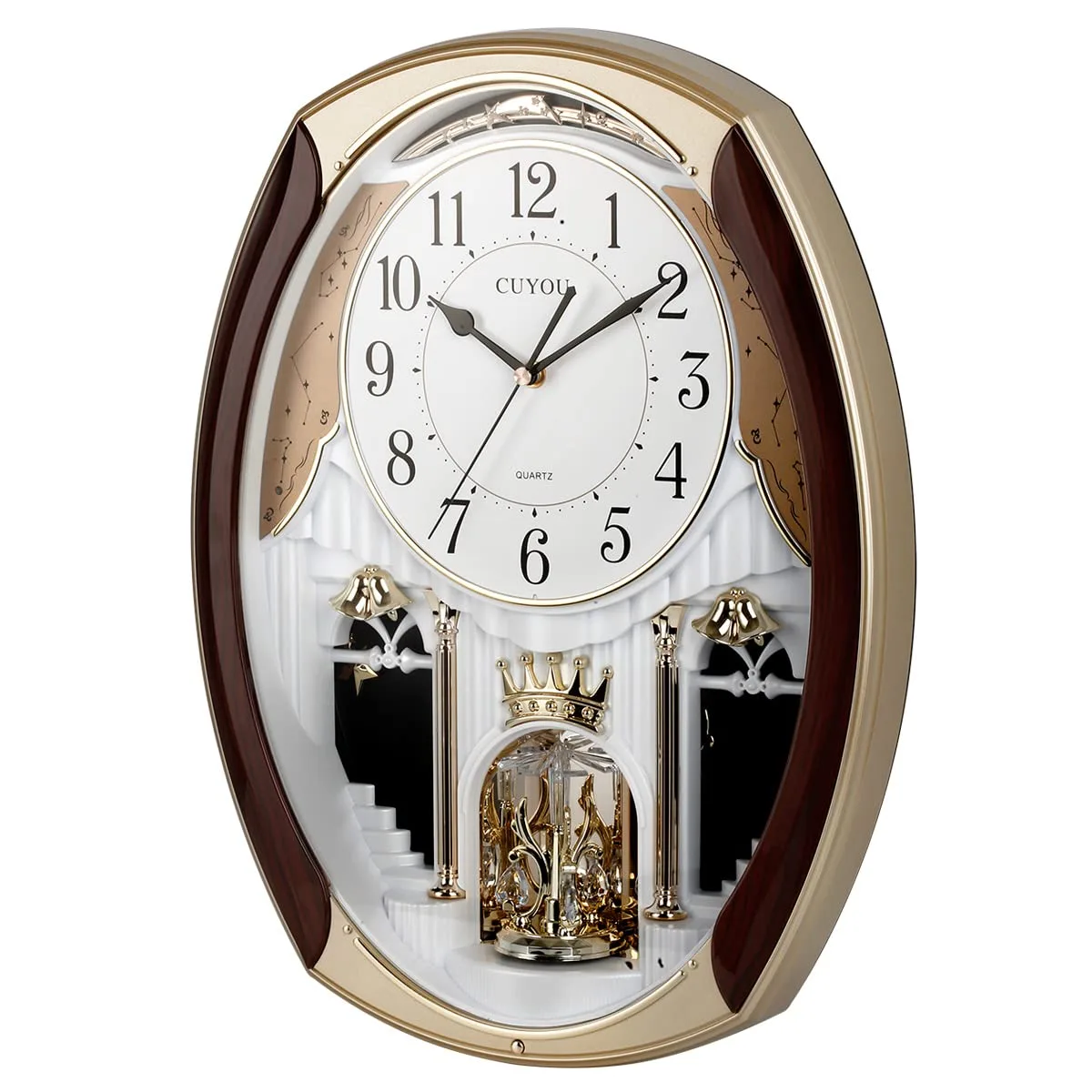 Tempus decorative chime wall clock image 3