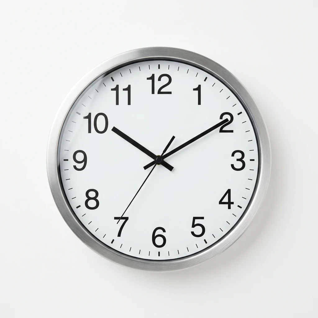 Umbra Reflexion mirror wall clock