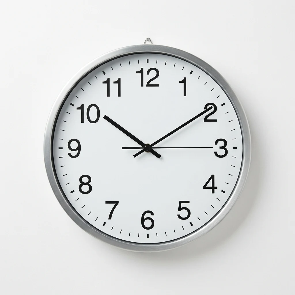 Umbra Reflexion mirror wall clock image 2