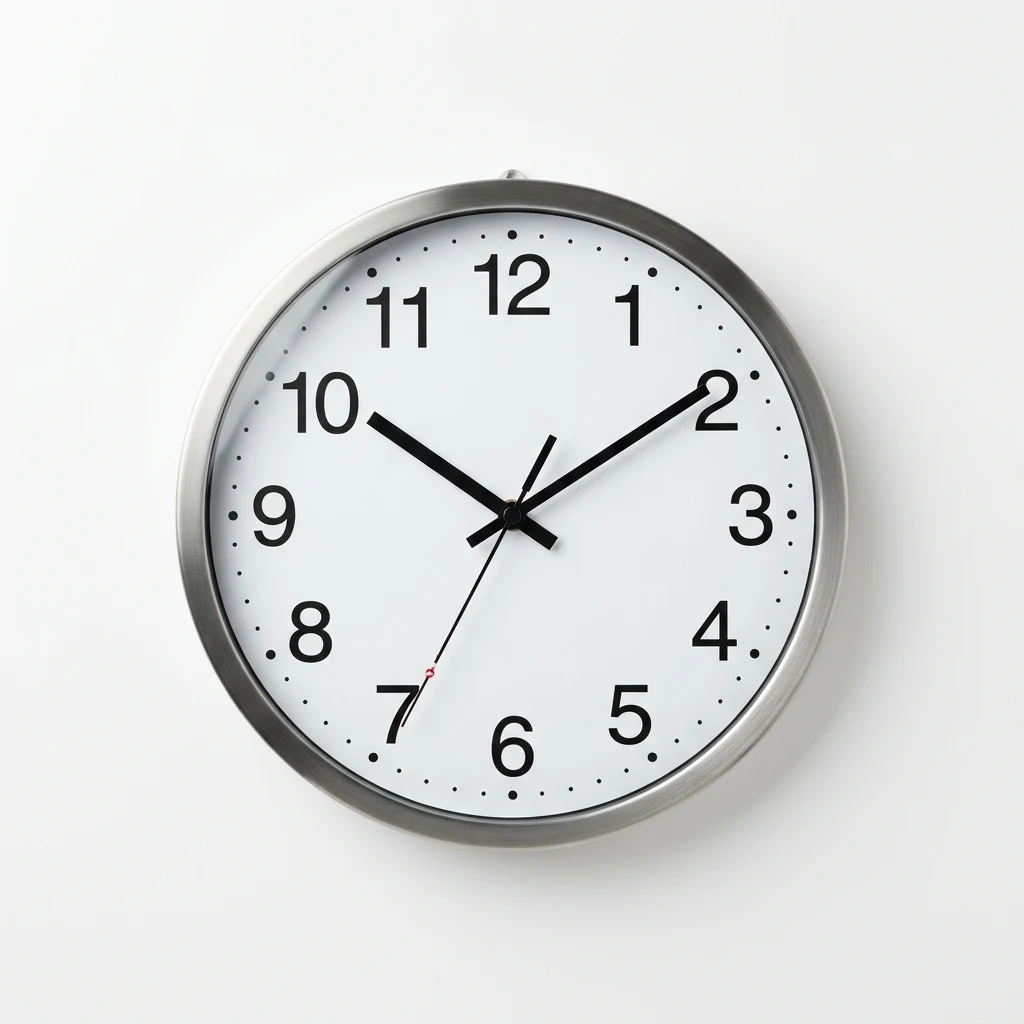 Umbra Reflexion mirror wall clock image 3