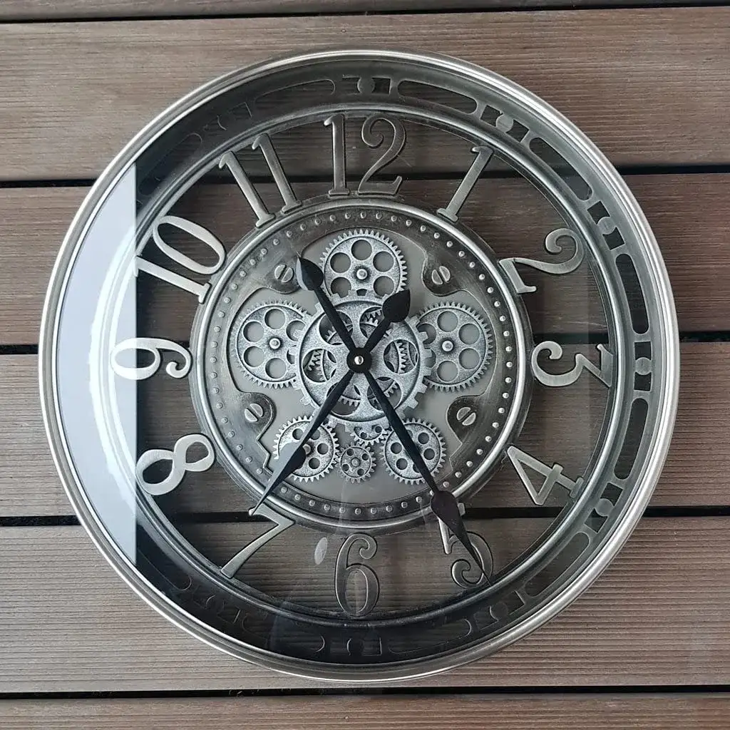 Vangold metal gear wall clock image 3