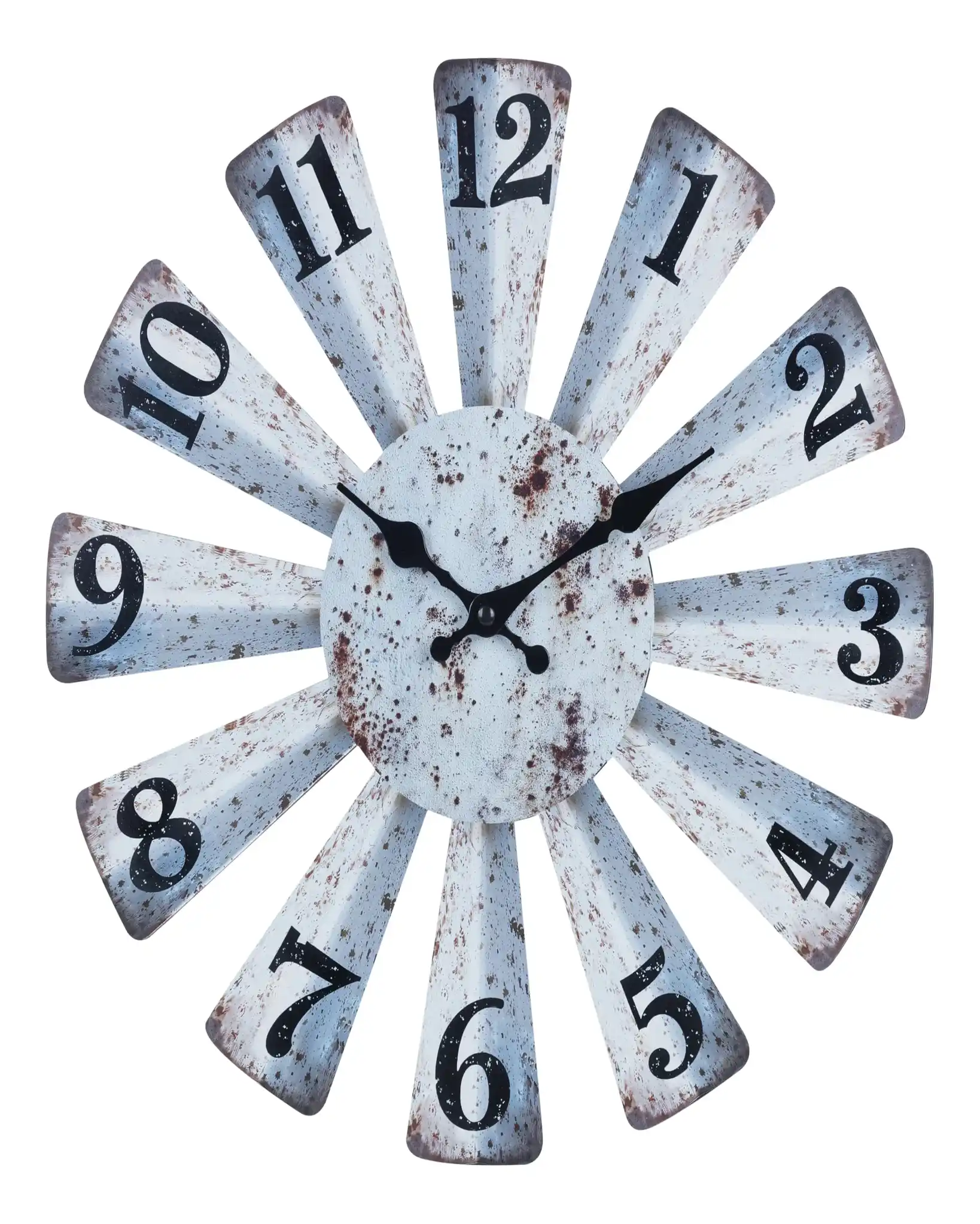 Vmarketingsite 16 inch rustic clock