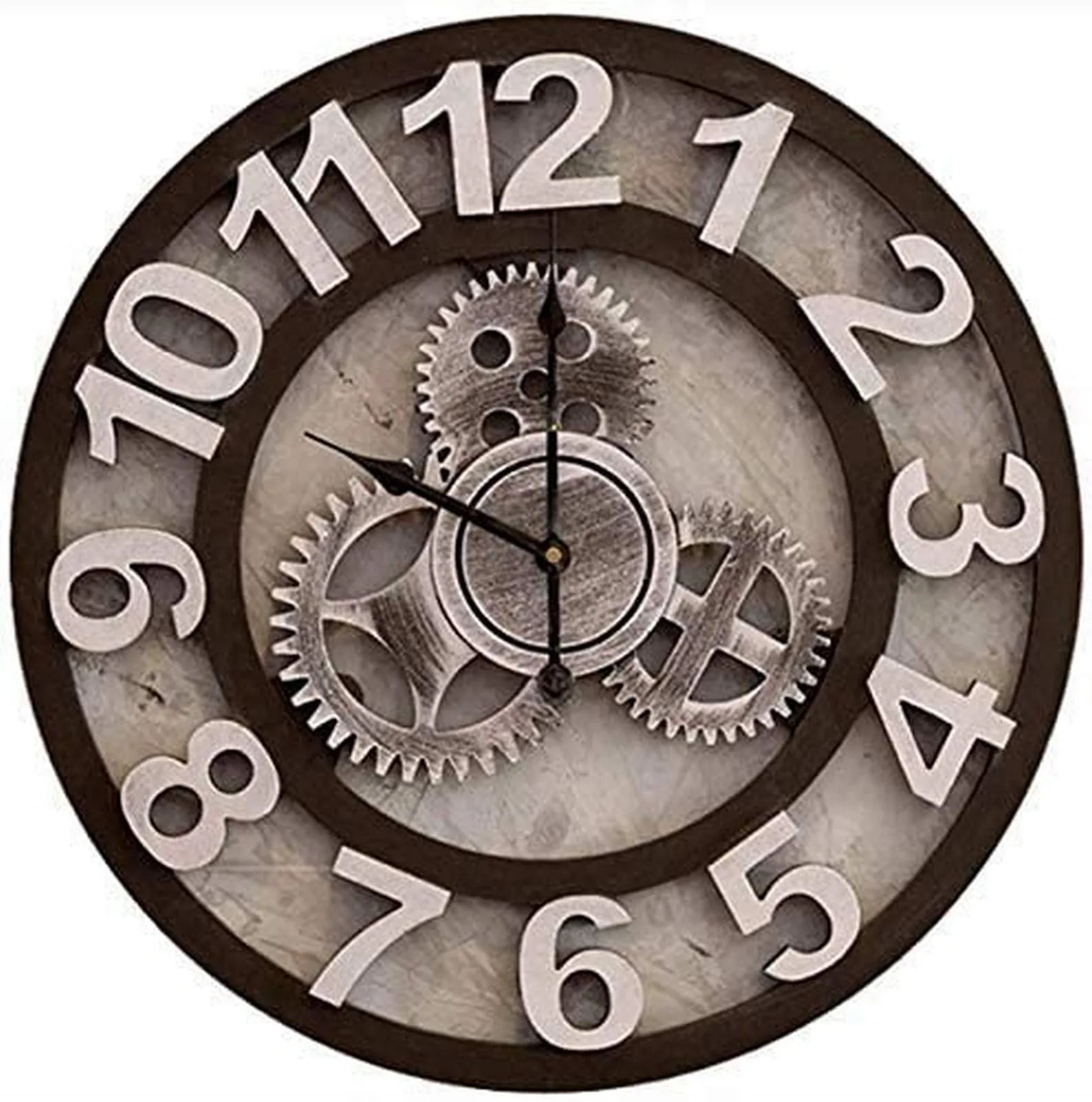 WXLAA industrial gear wall clock image 2